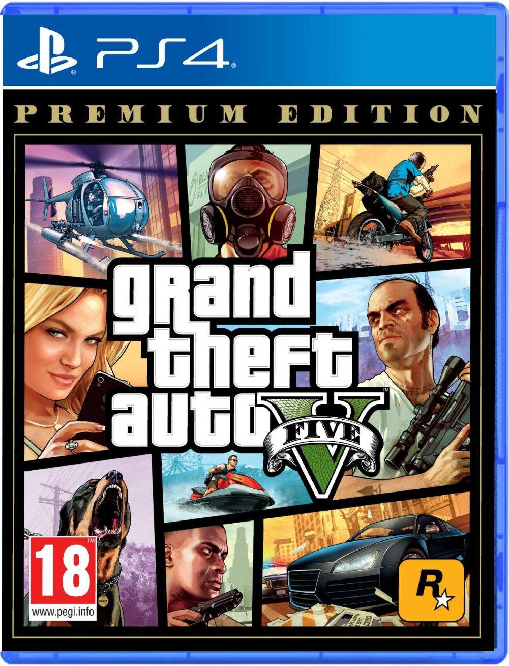 Grand Theft Auto V - Premium Online Edition PS4