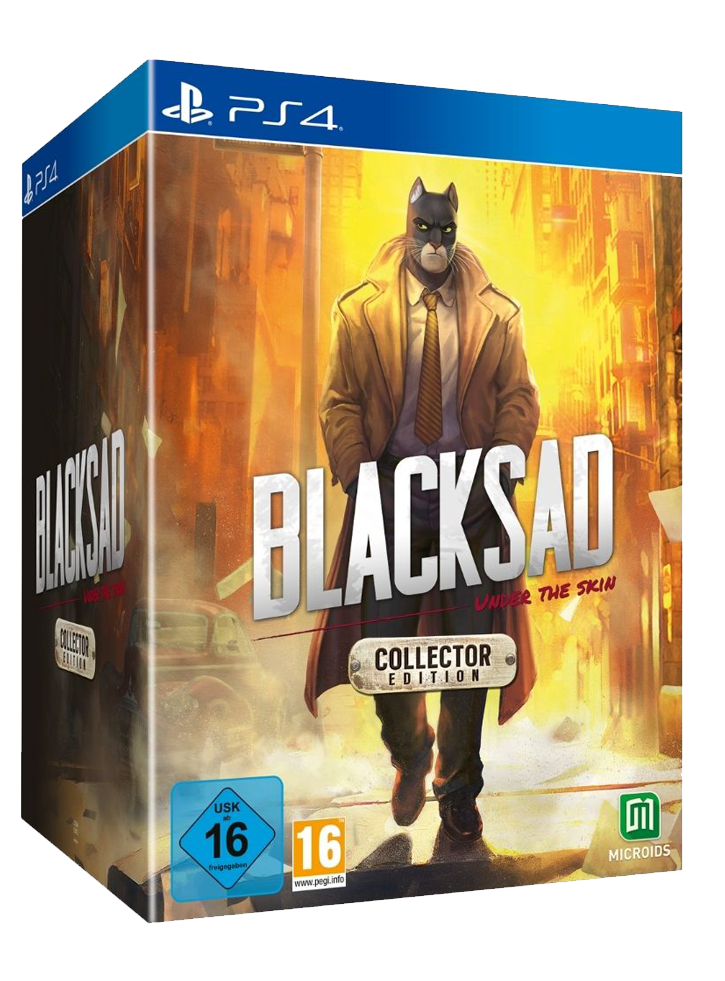 BLACKSAD COLLECTORS EDITION - PS4