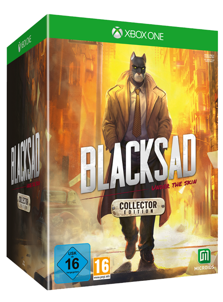 BLACKSAD COLLECTORS EDITION - XBOX ONE