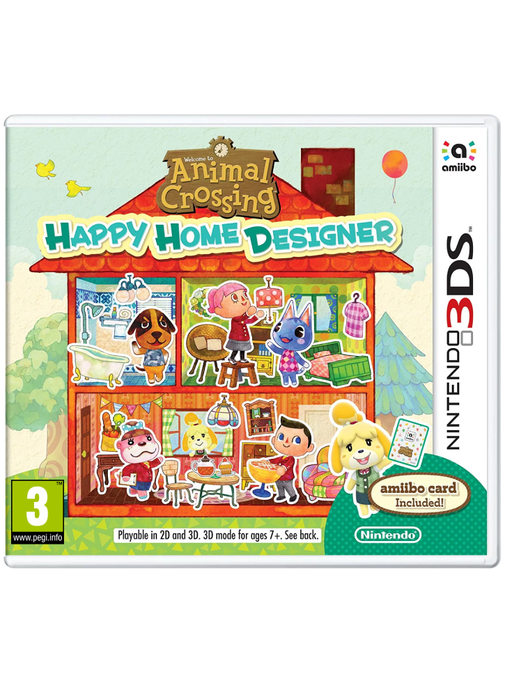 Animal Crossing: Happy Home Designer + Special Amiibo Card /3DS