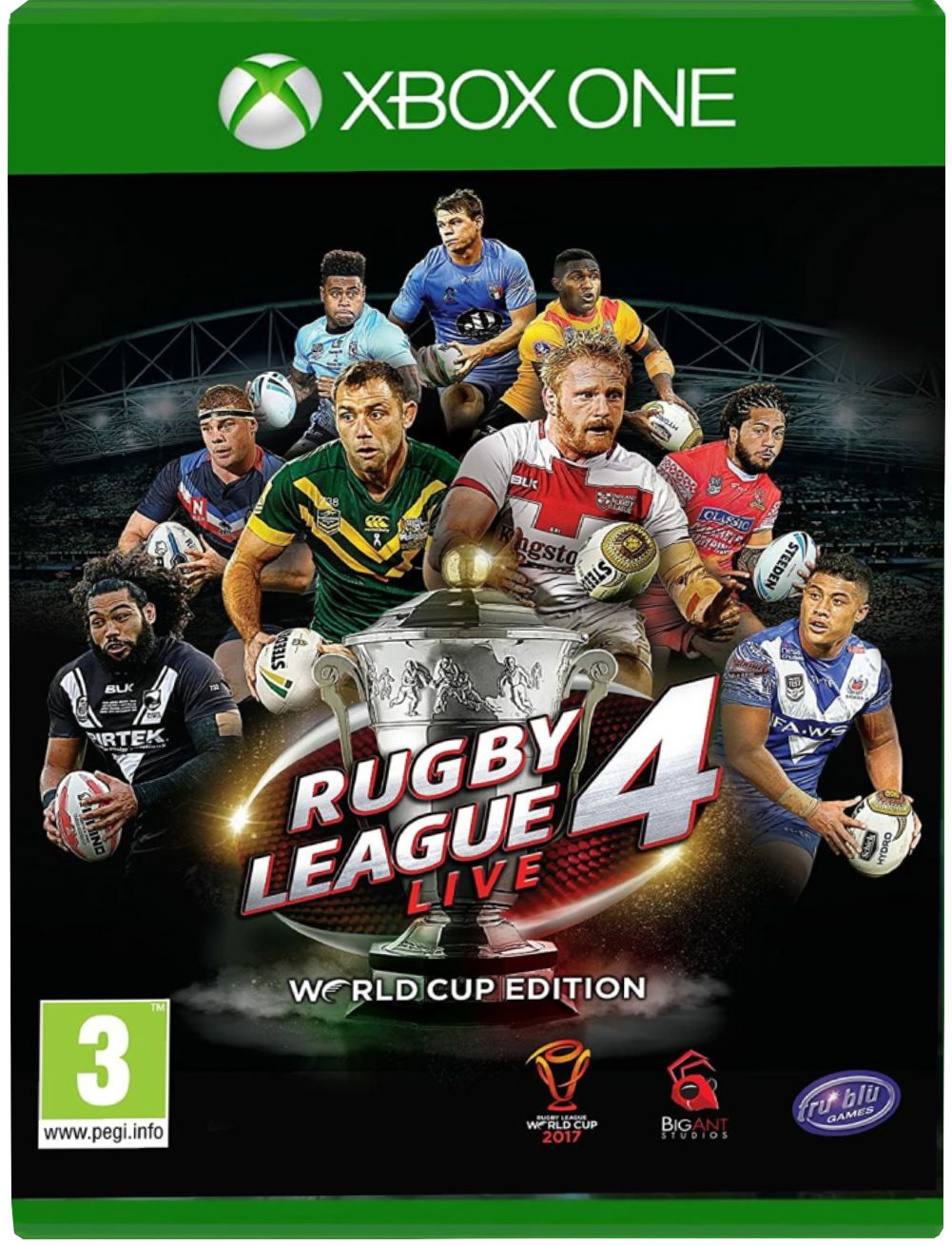 Rugby League Live 4 - World Cup Edition (OUR EXCLUSIVE) /Xbox One
