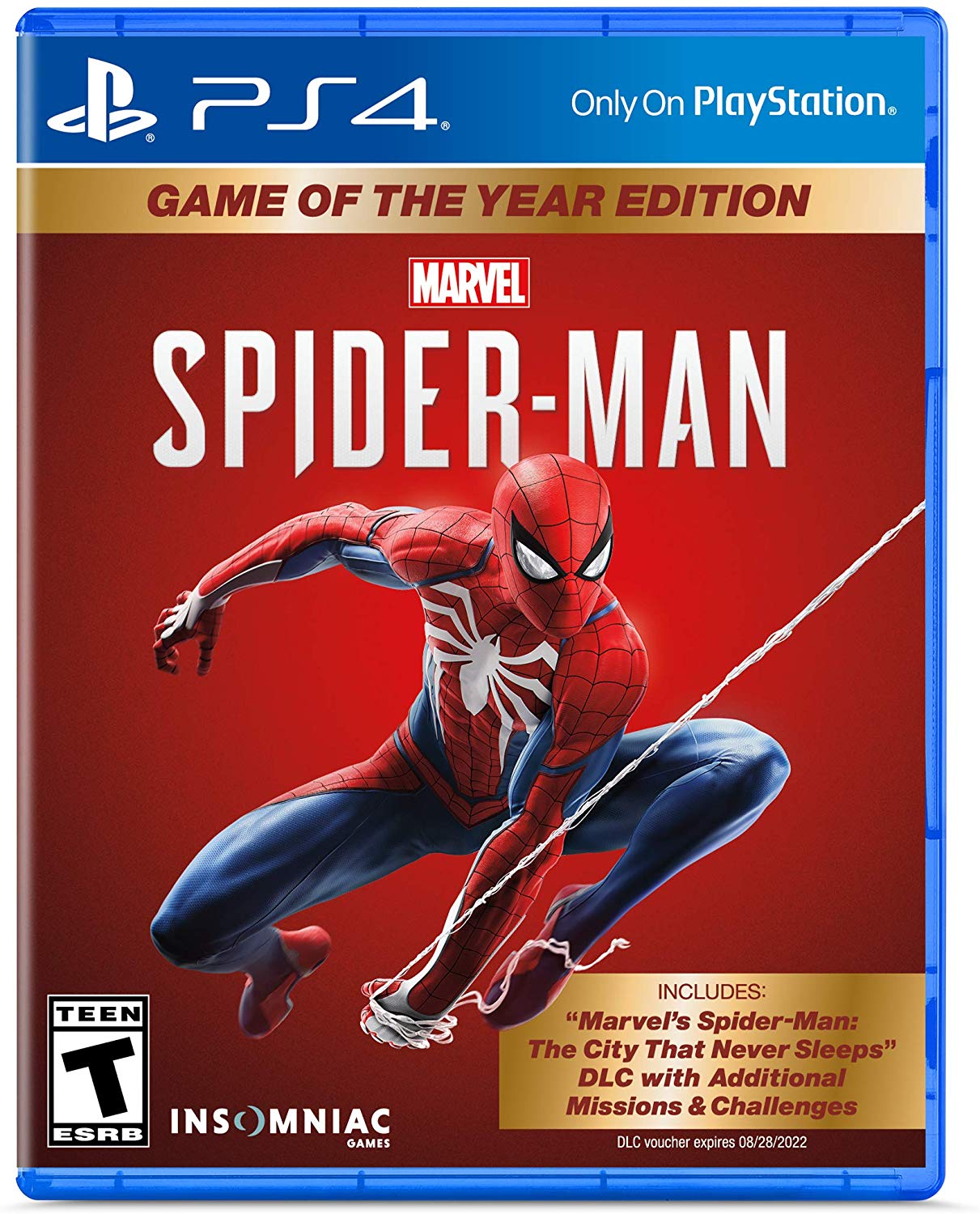 PS4 Marvels Spider-Man - Game of the Year Edition (EU)