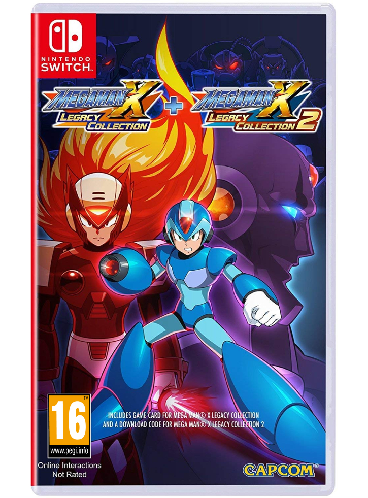 Mega Man X Legacy Collection 1 + 2 (#) /Switch