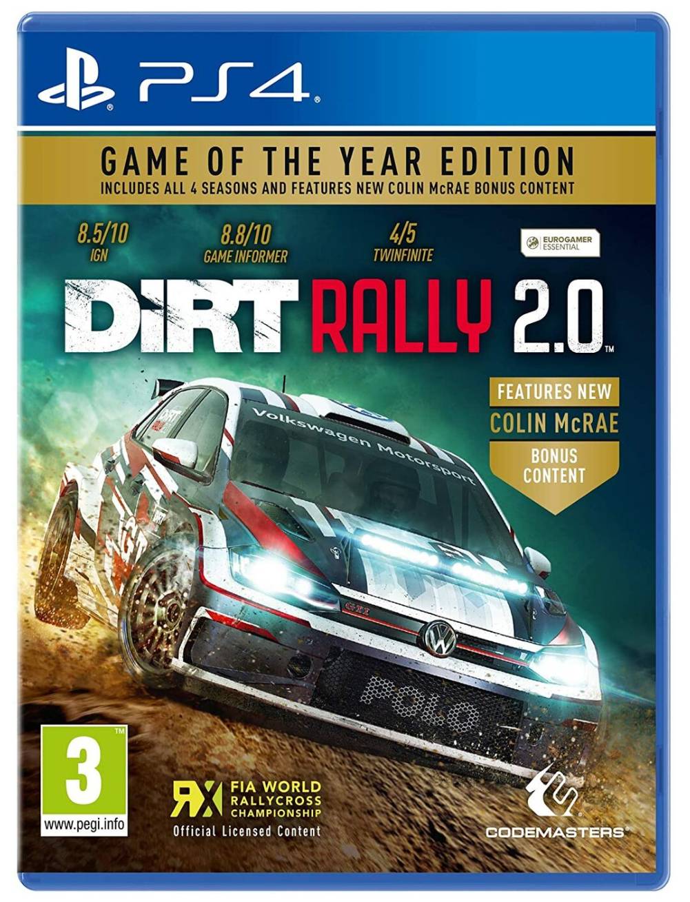 PS4 DIRT Rally 2.0 - Game of the Year Edition (EU)