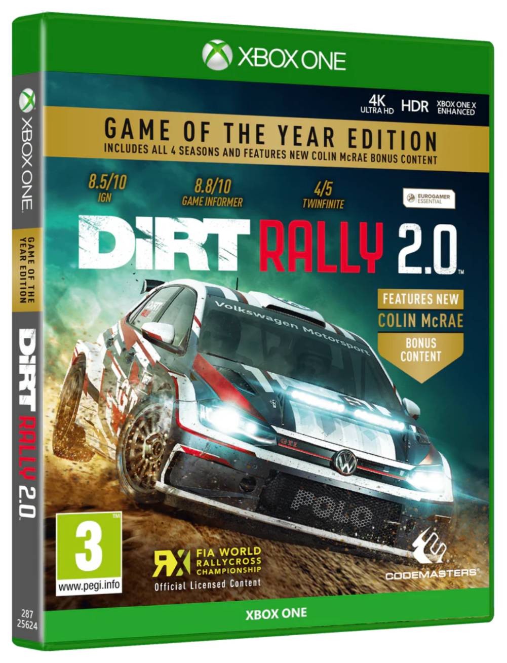 Dirt Rally 2.0 - Game of the Year /Xbox One