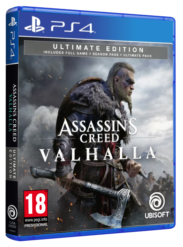 ASSASSINS CREED VALHALLA ULTIMATE EDITION - PS4
