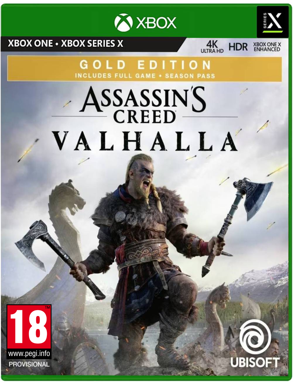 ASSASSINS CREED VALHALLA GOLD EDITION - XBOX ONE