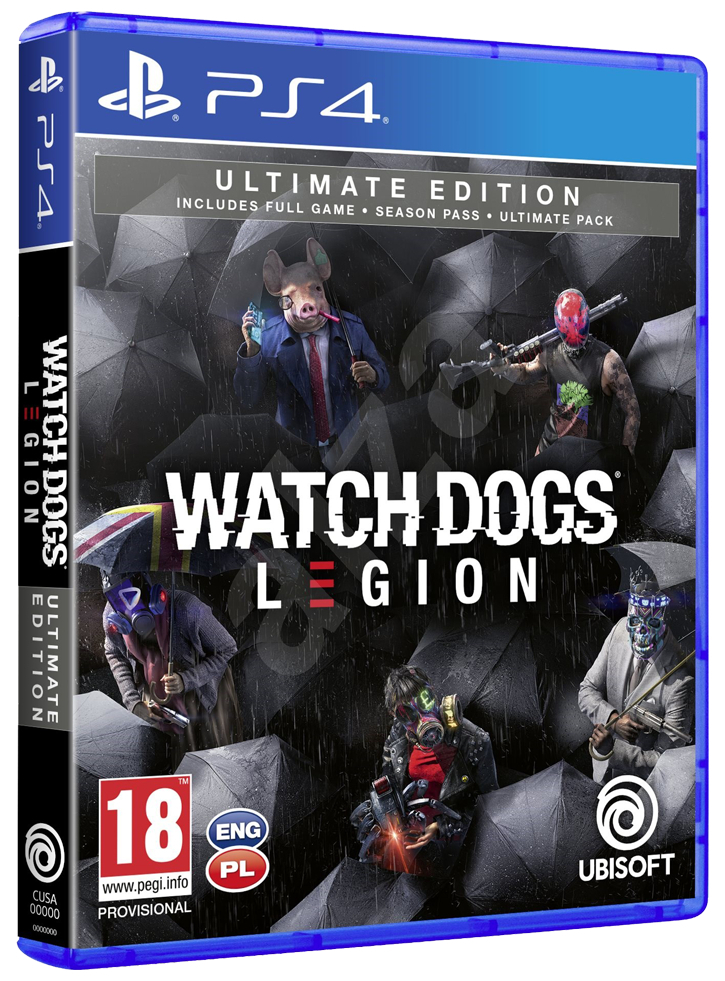 WATCH DOGS LEGION ULTIMATE EDITION PS4