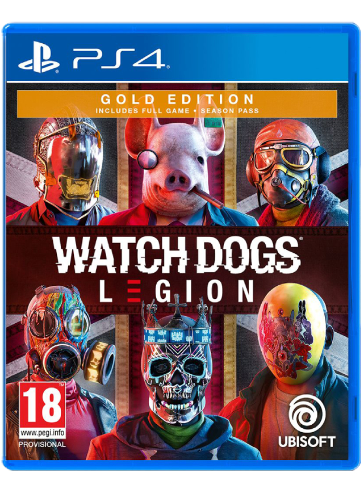 WATCH DOGS LEGION GOLD EDITION PS4