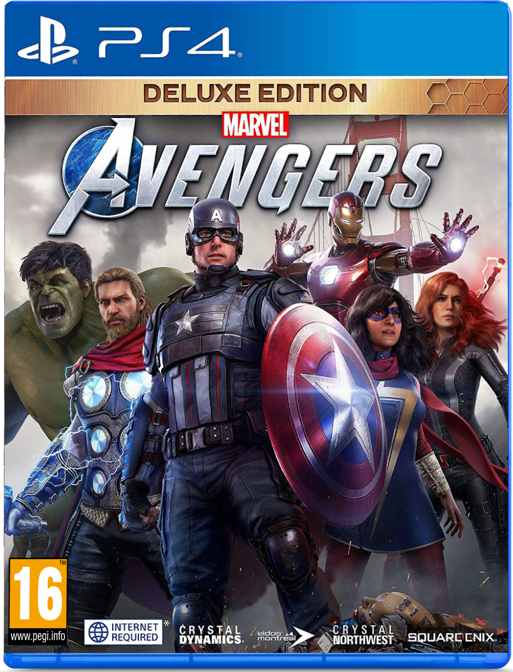 MARVELS AVENGERS DELUXE EDITION 2020 PS4