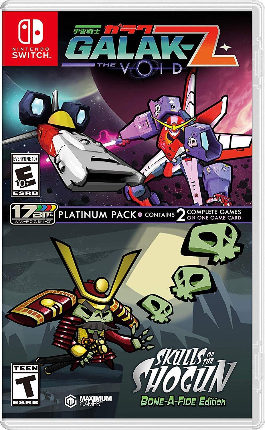 Galak-Z The Void & Skulls of the Shogun: Bone-A-Fide Edition Platinum Pack /Switch