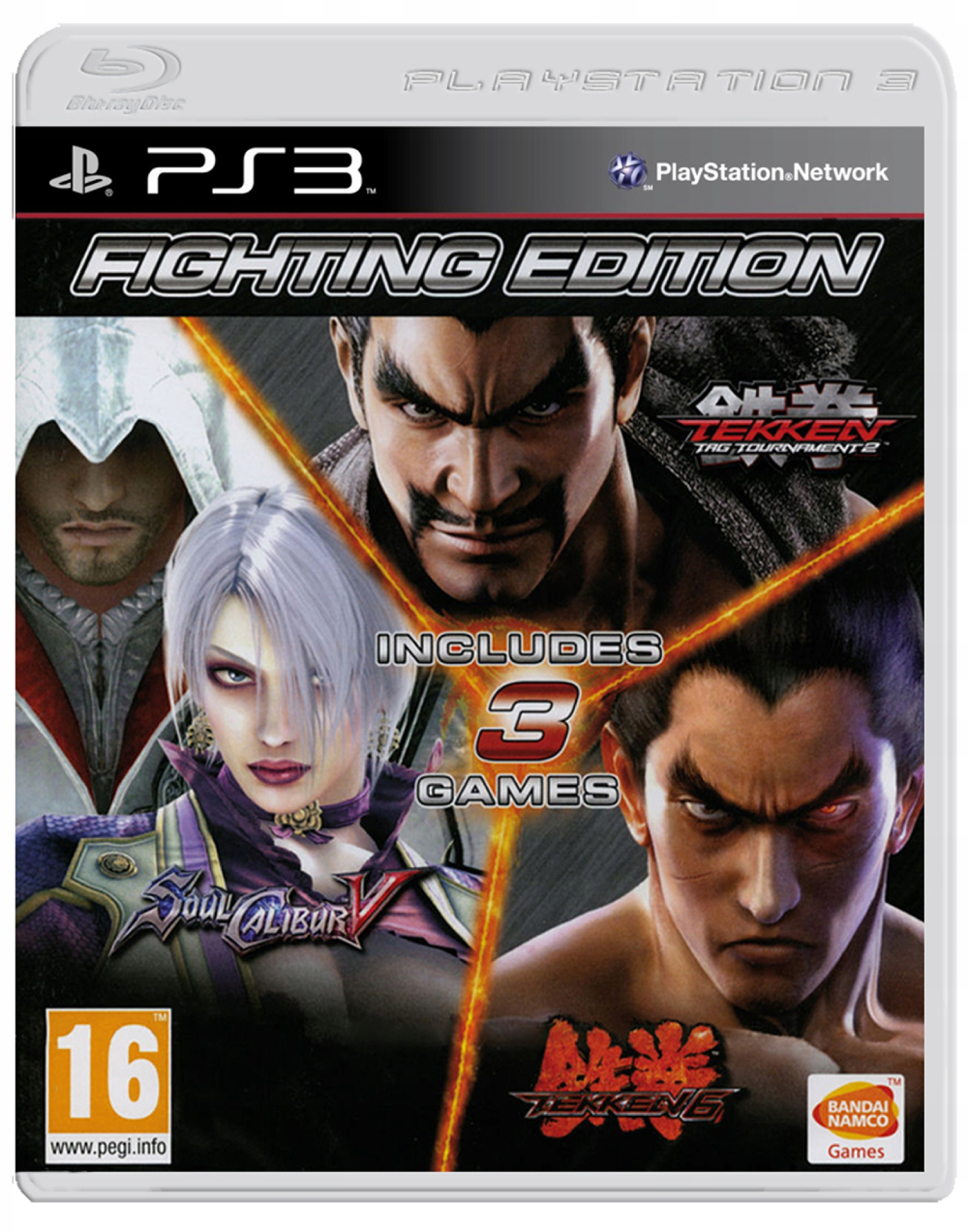 Fighting Edition: Tekken Tag 2, Tekken 6 & Soulcalibur V /PS3