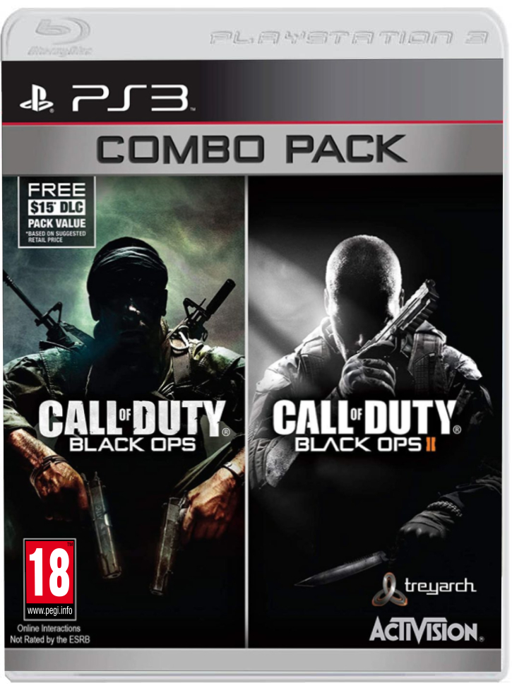 Call of Duty: Black Ops & Black Ops II (2) Combo Pack /PS3