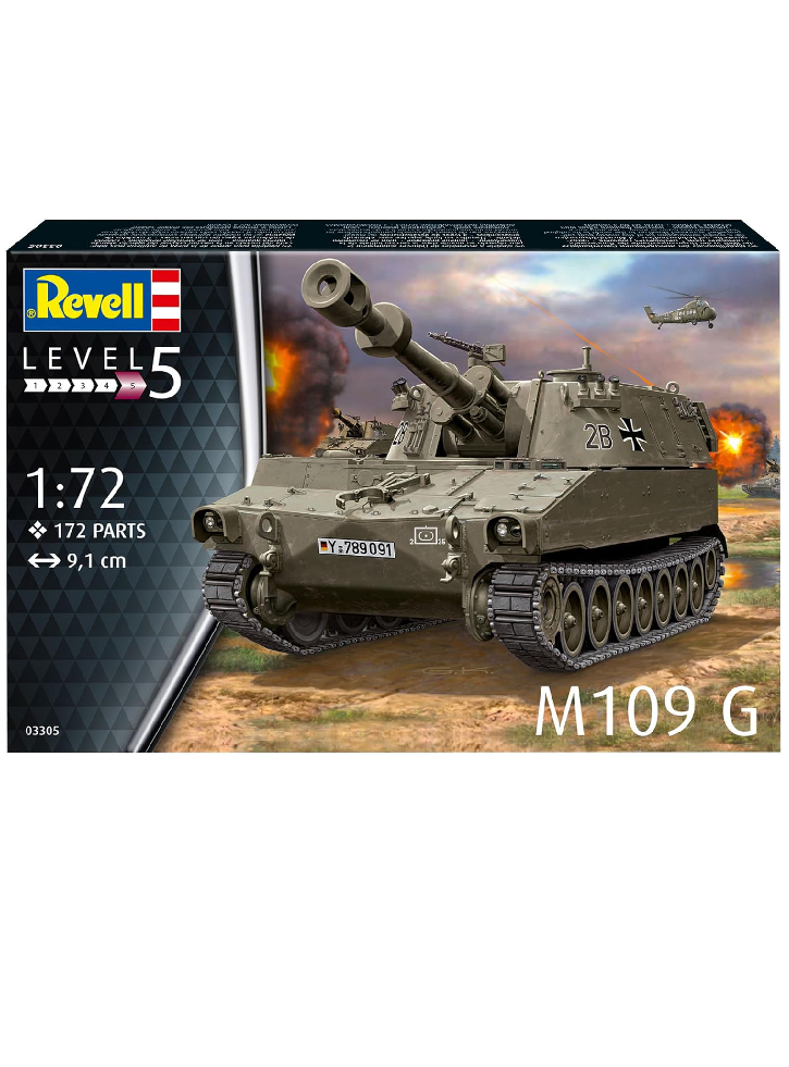 REVELL 03305 M109G LEVEL5 1:72