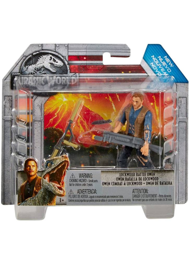 Jurassic World Lockwood Battle Owen Action Figures