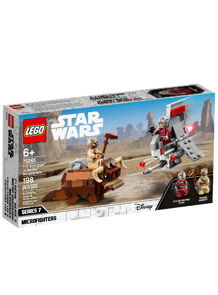 LEGO Star Wars: T-16 Skyhopper vs Bantha Microfighters (75265)