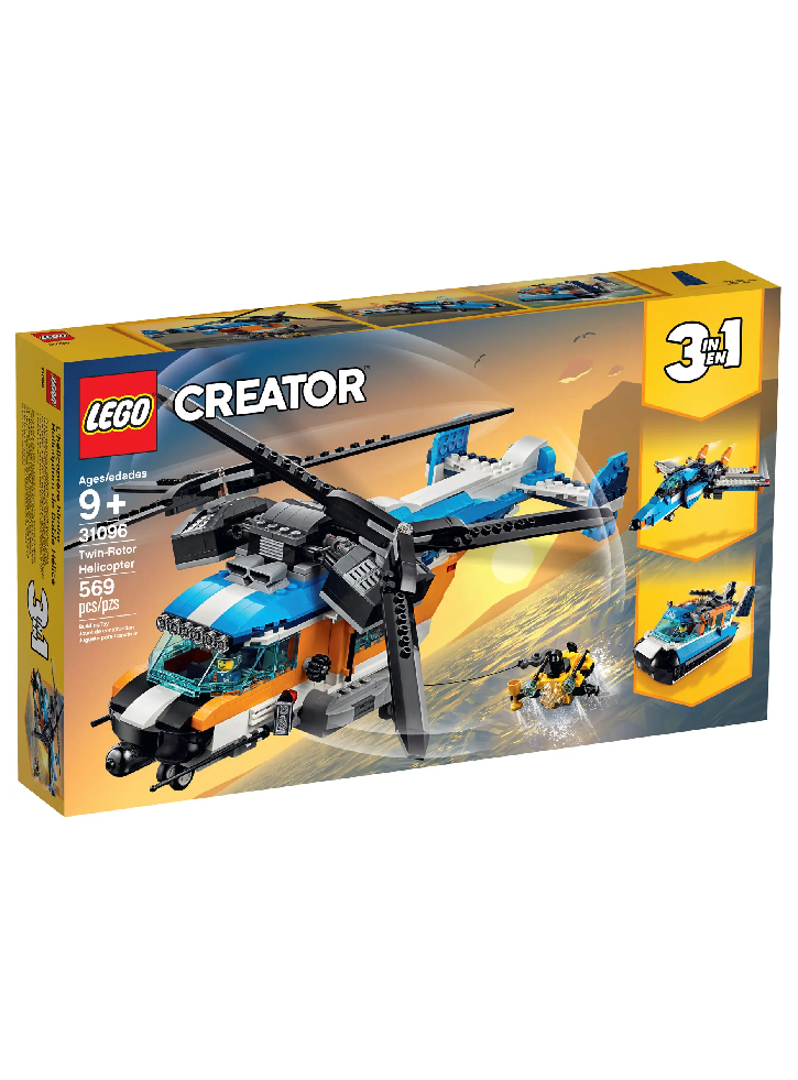 LEGO Creator: Twin-Rotor Helicopter (31096)