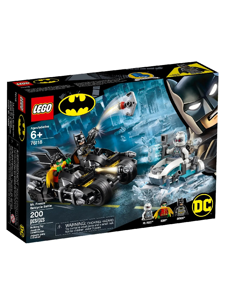 LEGO Super Heroes: Mr. Freeze Batcycle Battle (76118)
