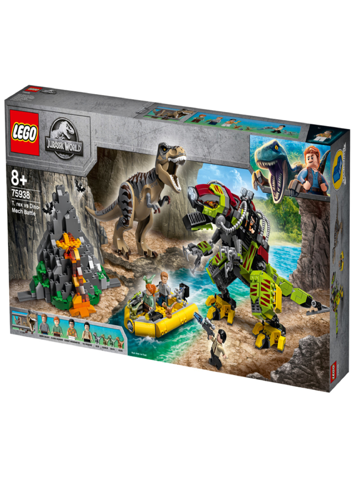 LEGO Jurassic World: T. rex vs Dino-Mech Battle (75938)