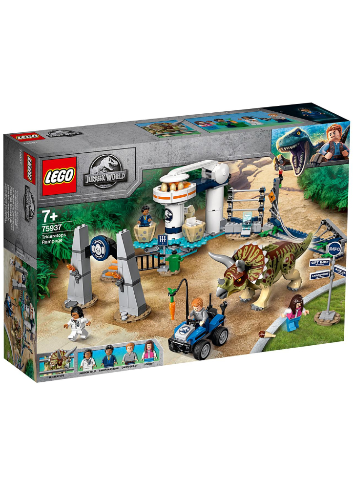 LEGO Jurassic World: Triceratops Rampage (75937)