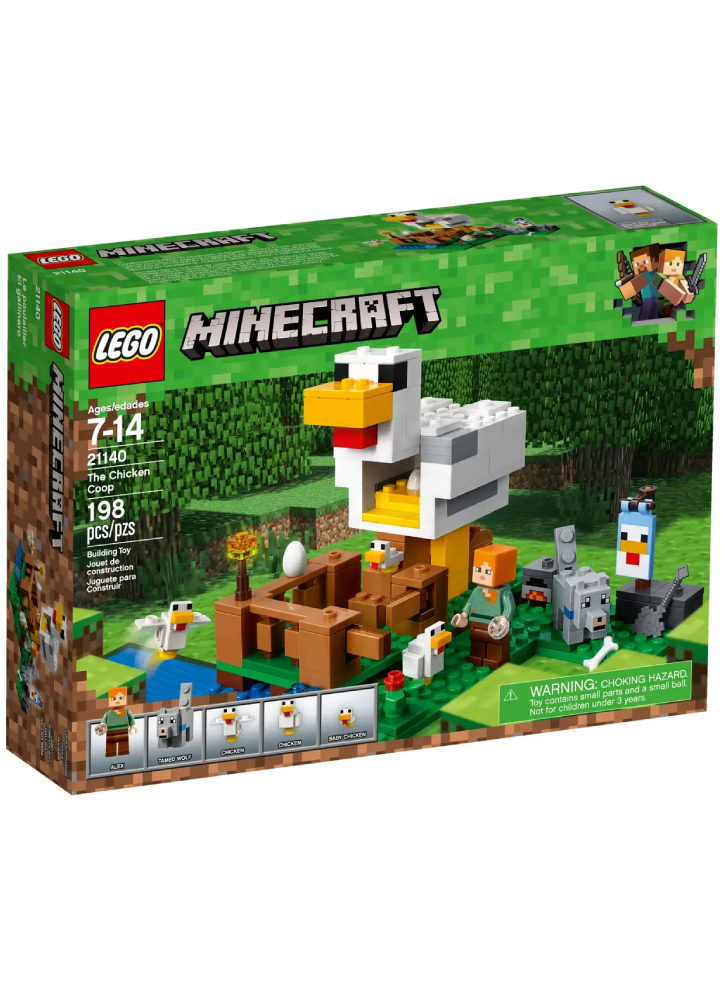 LEGO Minecraft: The Chicken Coop (21140)