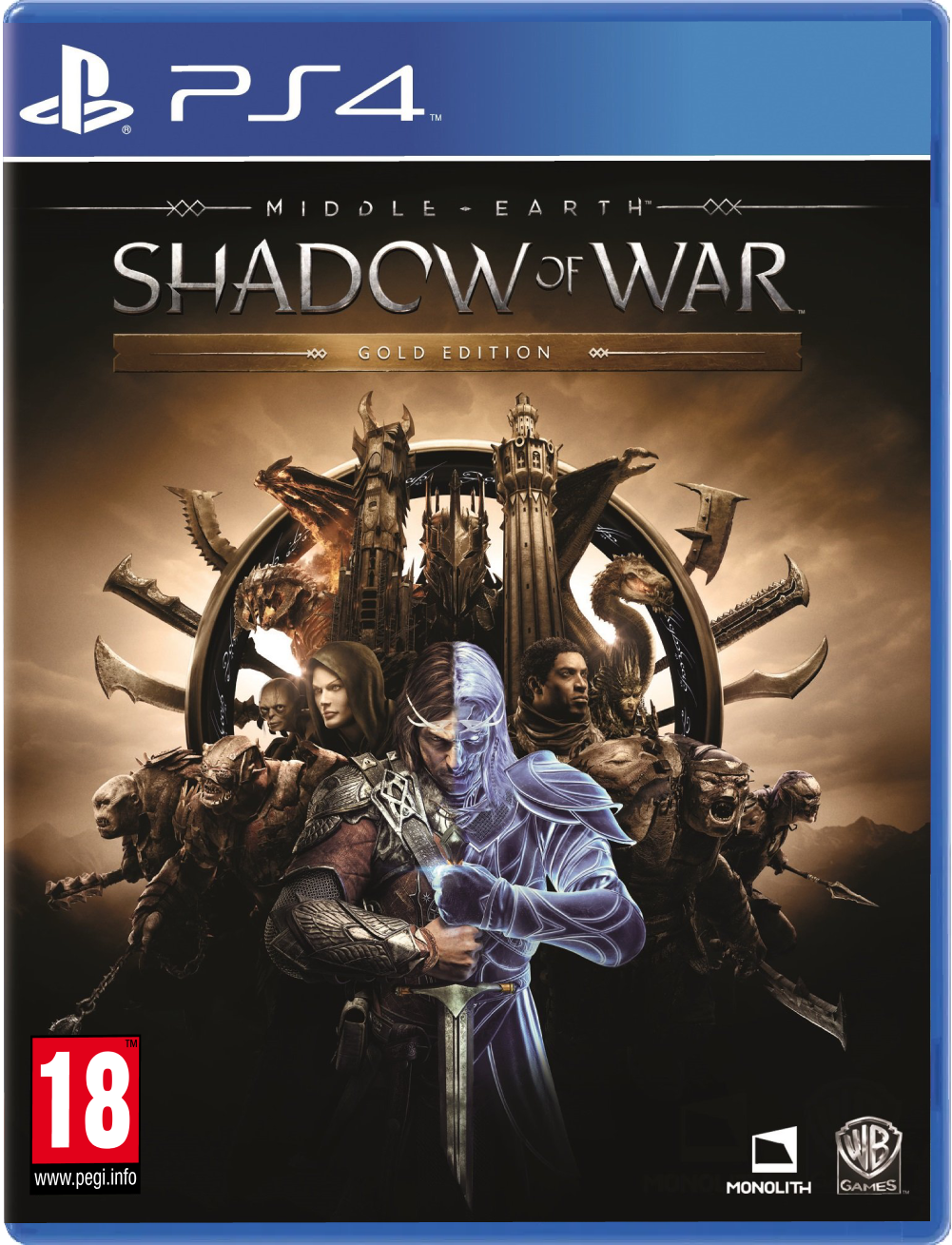Middle-Earth: Shadow of War - Gold Edition PS4