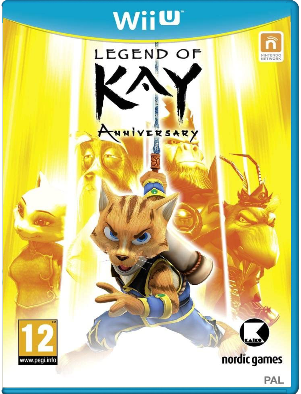 Legend of Kay Anniversary WII U