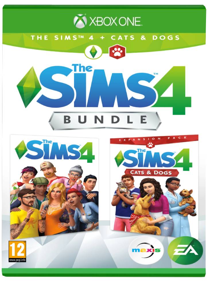 The Sims 4 & The Sims Cats & Dogs Bundle XBOX ONE