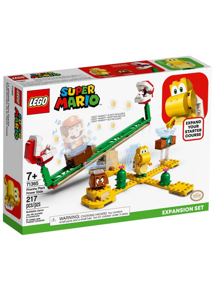 LEGO(R) Super Mario: Piranha Plant Power Slide Expansion Set (71365)