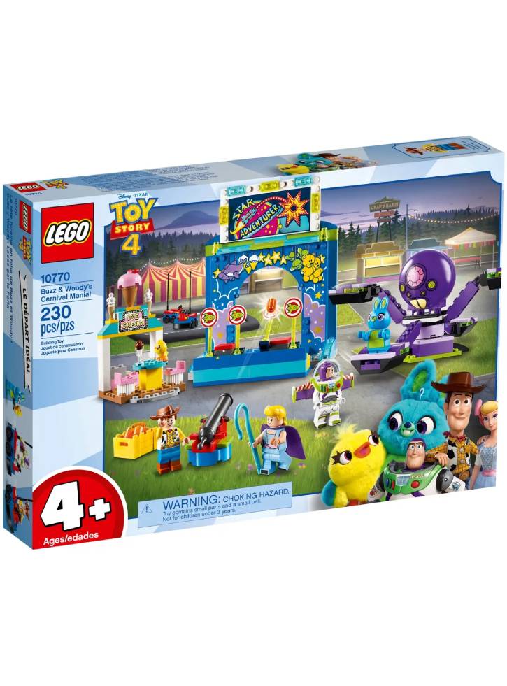 LEGO Toy Story 4: Buzz Woody's Carnival Mania! (10770)