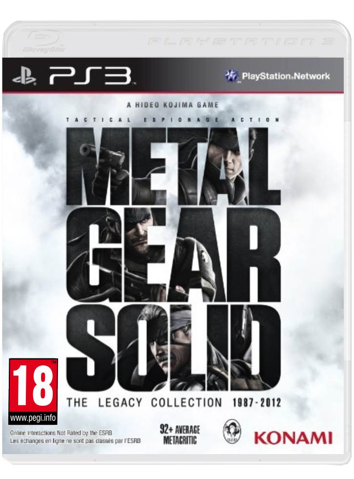 Metal Gear Solid: The Legacy Collection (#) /PS3