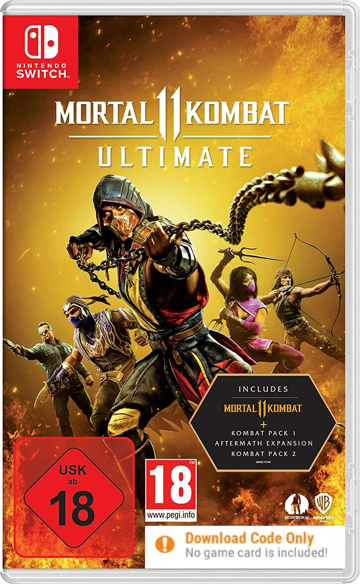 Mortal Kombat 11 Ultimate (Code in a Box) - NSW