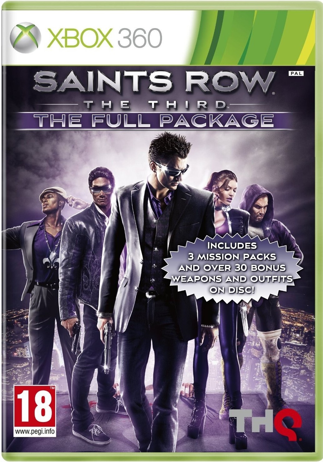 Saints Row The Third ( The Full Package ) X360