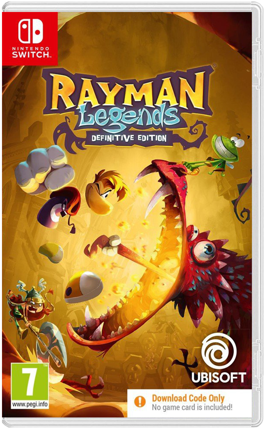 Rayman Legends - Definitive Edition (Code in a Box) - NSW