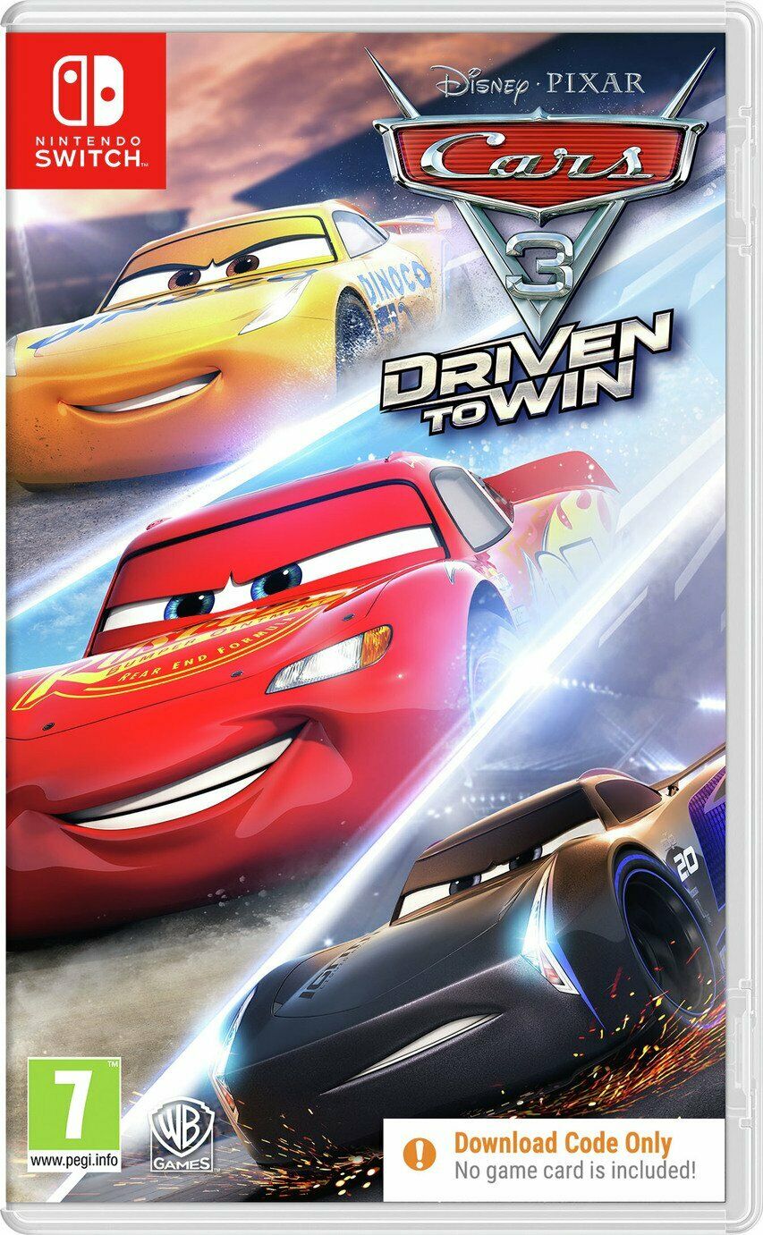 Cars 3: Driven to Win (Code in Box) - NSW