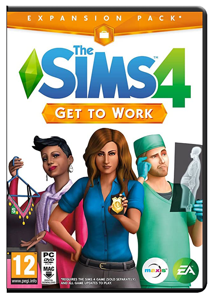 The Sims 4:Get to Work - Expansion Pack - PC