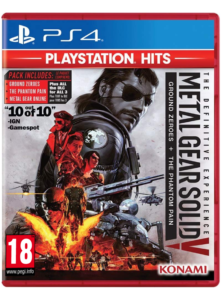 Metal Gear Solid V (5): Definitive Experience (Playstation Hits) - PS4