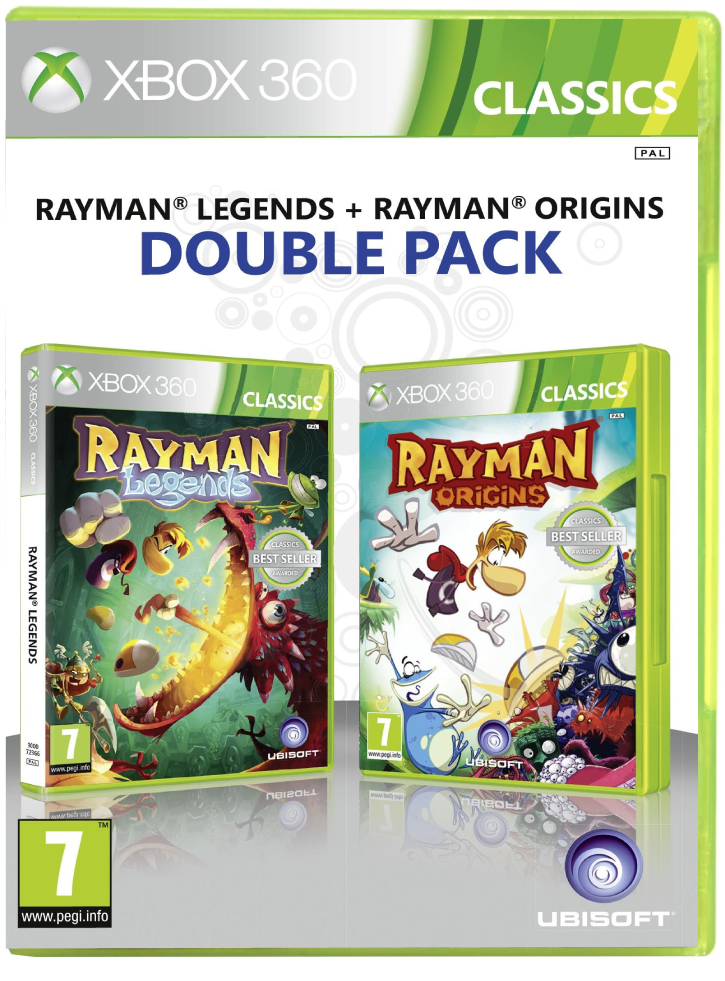 Rayman Legends + Rayman Origins - XBOX 360