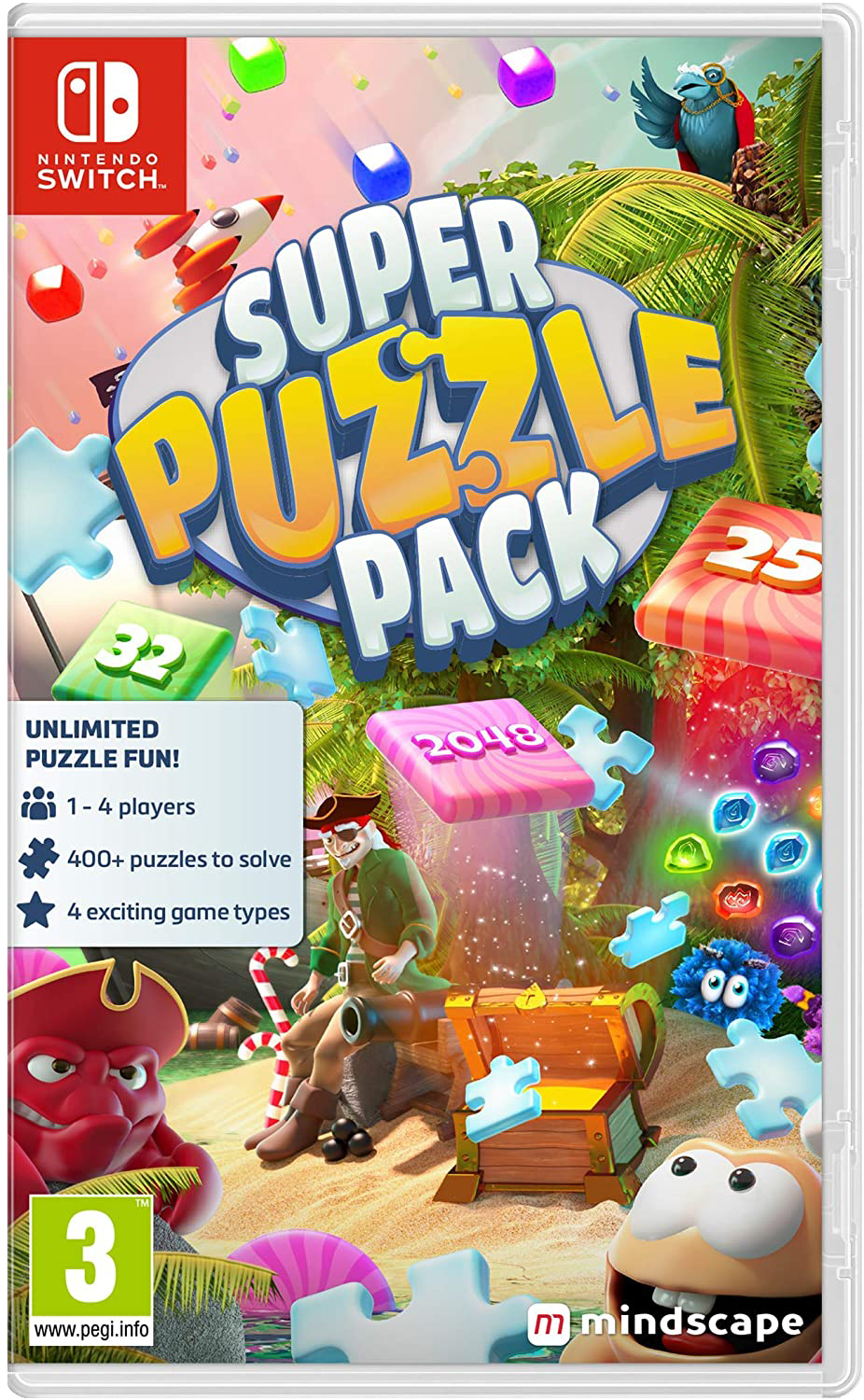 Super Puzzle Pack + 500 Puzzles - NSW