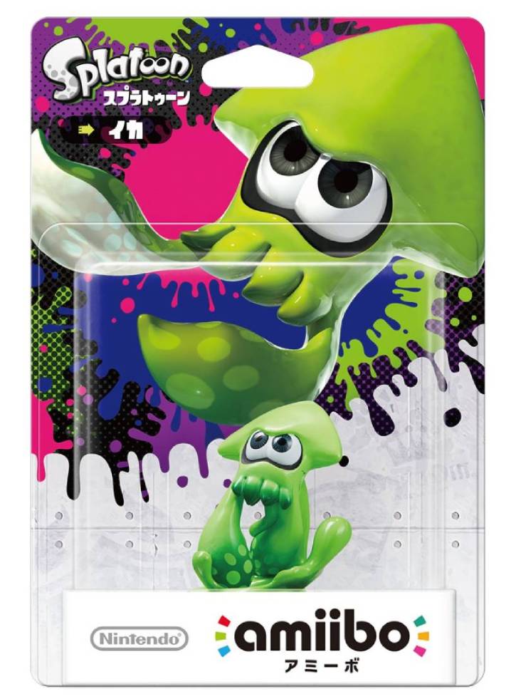 Figurina Nintendo Amiibo Inkling Squid - WII-U