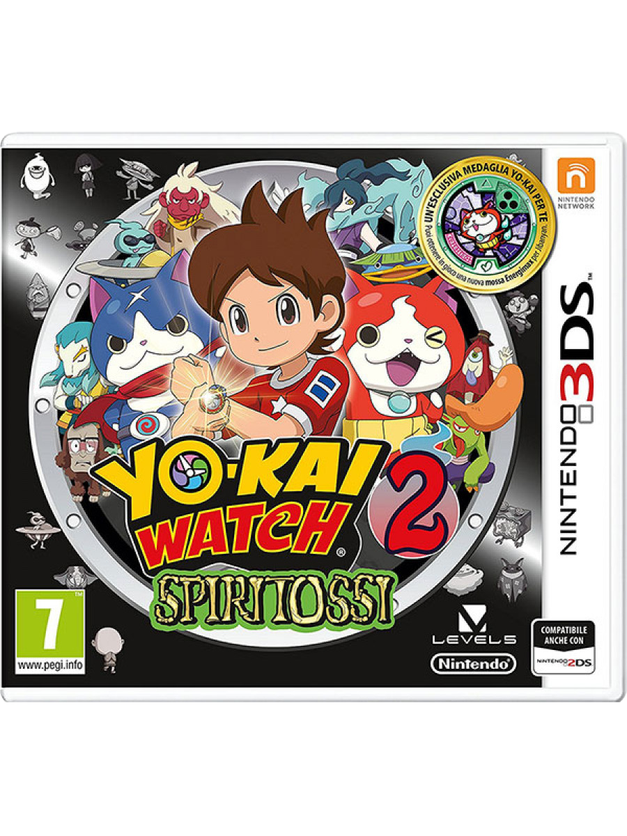 Yo-Kai Watch 2: Spiritossi + Medaglia - 3DS