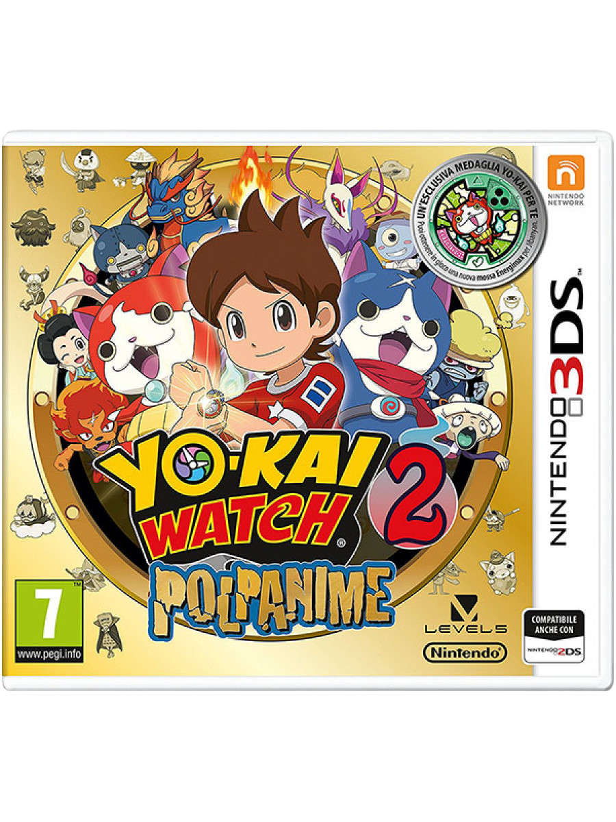 Yo-Kai Watch 2: Polpanime + Medaglia - 3DS