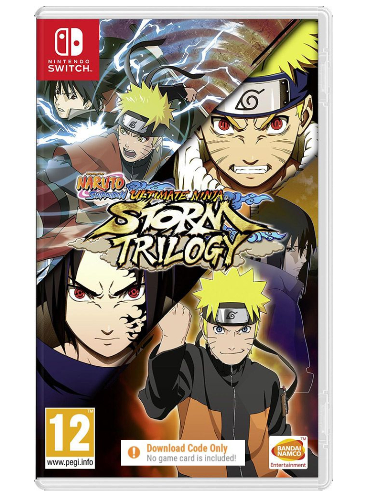 Naruto Shippuden:Ultimate Ninja Storm Trilogy(code in box) - NSW
