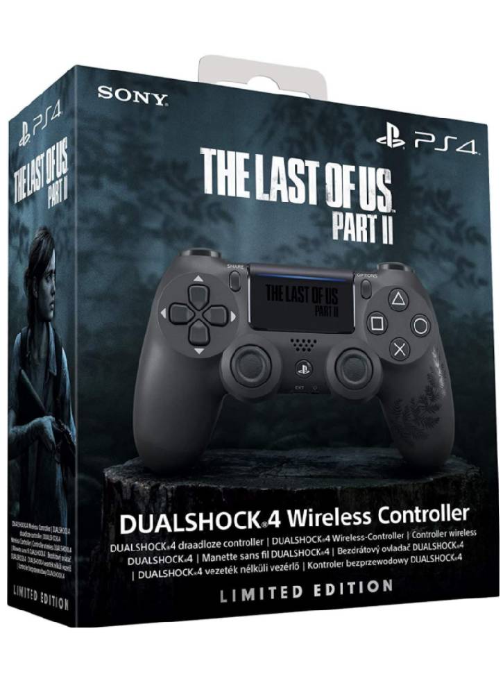 Sony Dualshock 4 Controller v2 - Black Last of Us 2 (Limited Edition) (PLAYSTATION 4)
