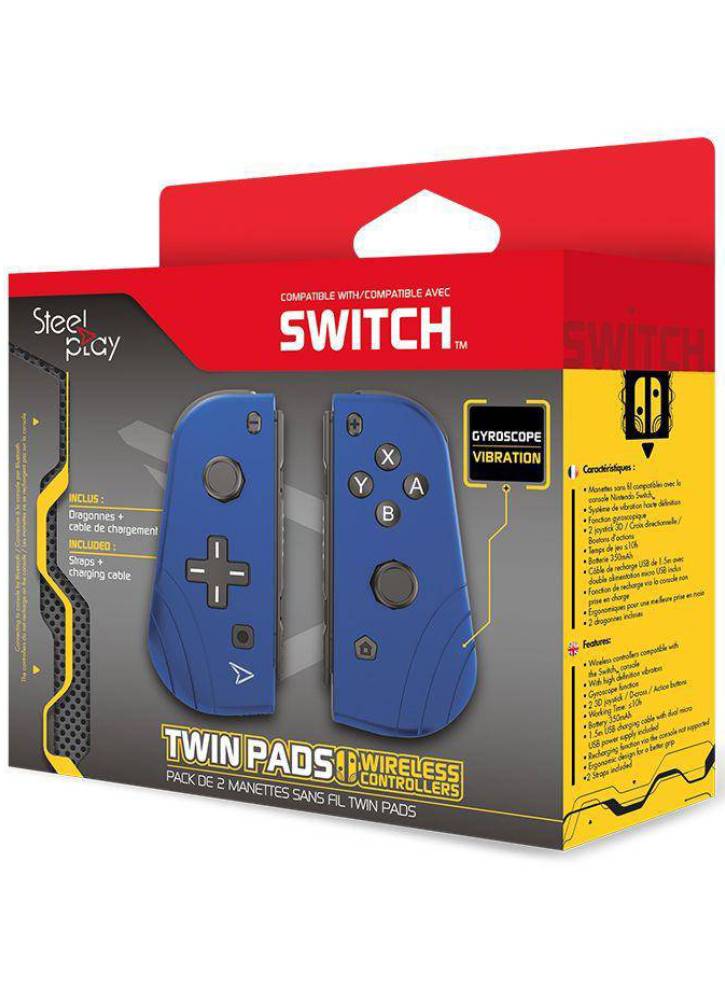 Controllerele Twin Pad Steelplay Twin Pad Albastru – NSW