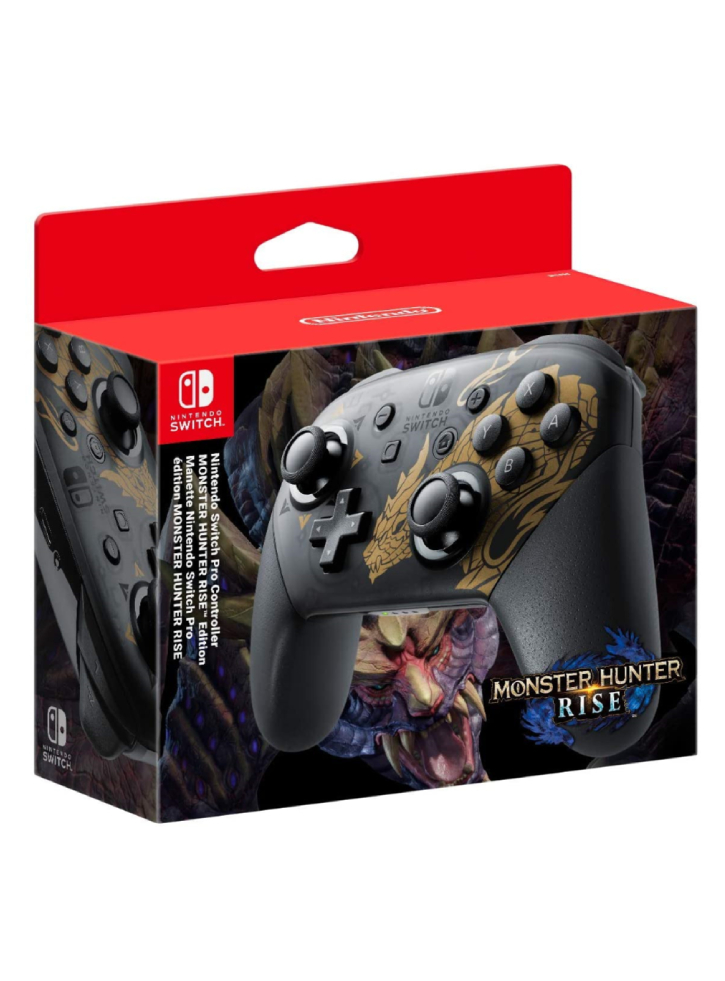 PRO CONTROLLER MONSTER HUNTER RISE EDITION - NSW