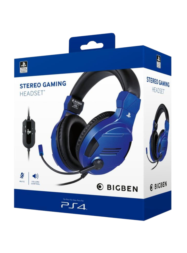 Casti Nacon Stereo Gaming V3 Albastru – Playstation 4