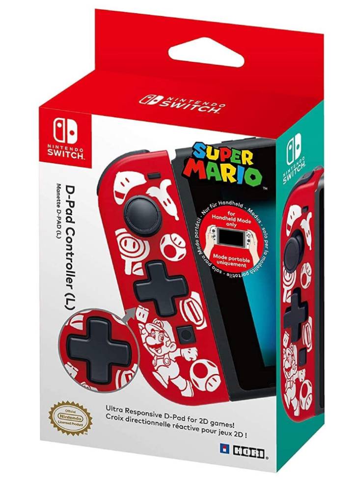 Controller Hori D-Pad (L) Super Mario NSW