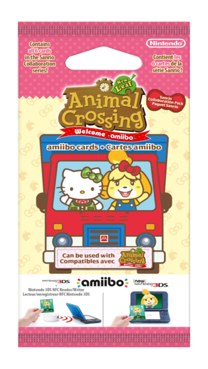 Animal Crossing: New Leaf + Sanrio amiibo Cards Pack - NINTENDO 3DS