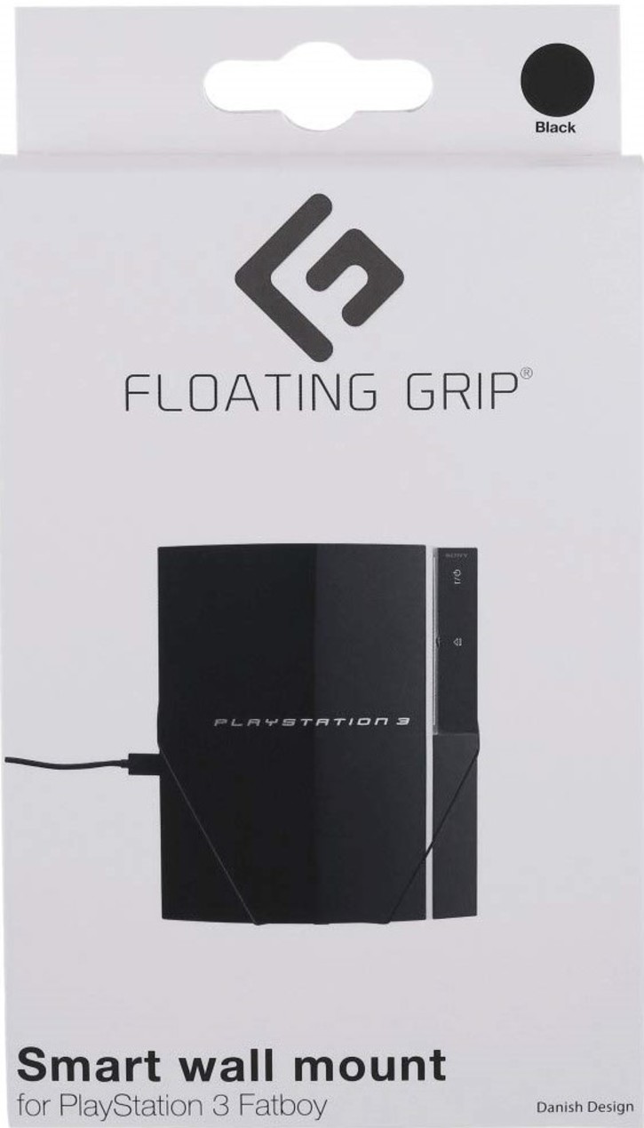 Suport Perete Fatboy Negru Playstation 3